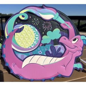 2026 Disney Parks EPCOT Festival Of The Arts Figment Crossbody  - NWT In Hand